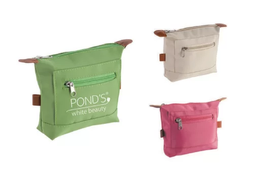 bolsa para maquillaje con logotipo productos de hogar promocionales crea tu idea