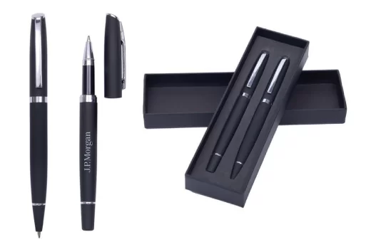 set de plumas con logotipo productos de escritura promocionales crea tu idea