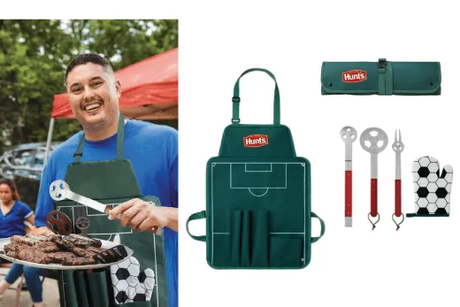 delantal y juego de asador productos de hogar promocionales crea tu idea