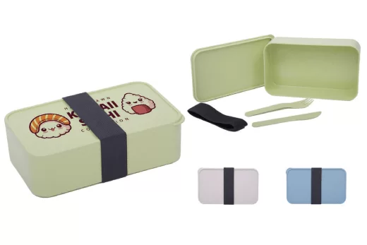 lonchera bento con cubiertos productos de hogar promocionales crea tu idea