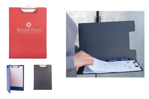 tabla portapapeles con logotipo productos de oficina promocionales crea tu idea