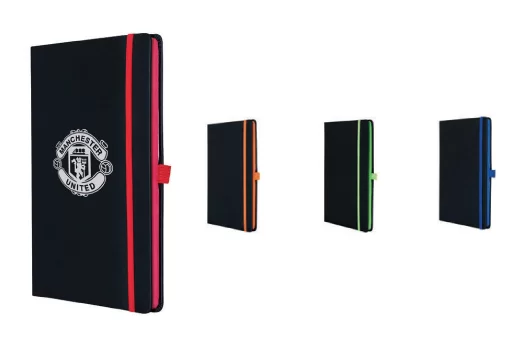 agenda con cintillos de varios colores con logotipo productos de escritura promocionales crea tu idea