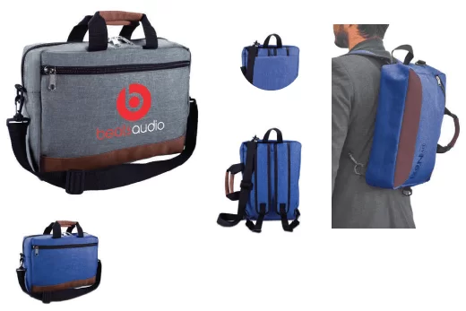 mochila para laptop textiles promocionales crea tu idea